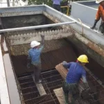 Secondary sewage treatment plant for industrial wastewater management