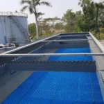 High-efficiency sewage treatment system for clean water reuse