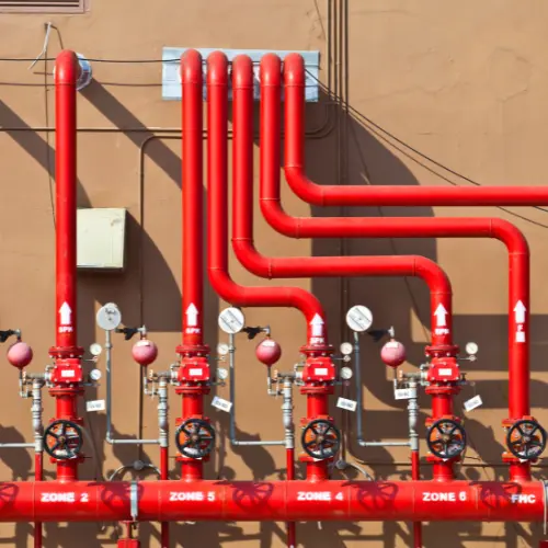 Fire fighting system and piping integration in waste water treatment plant ensuring safety and efficient operation
