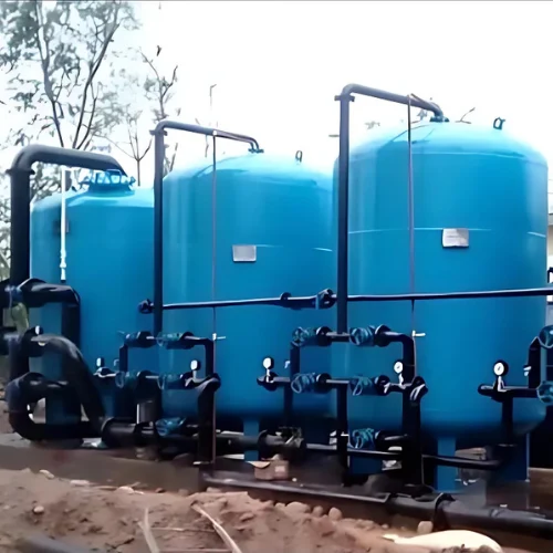 ETP biological treatment tanks - industrial effluent treatment process