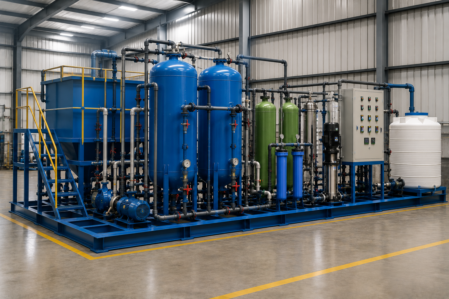 Effluent Treatment Plant Manufacturer in Delhi NCR for Industrial Wastewater Treatment - Gokul Water Technologies