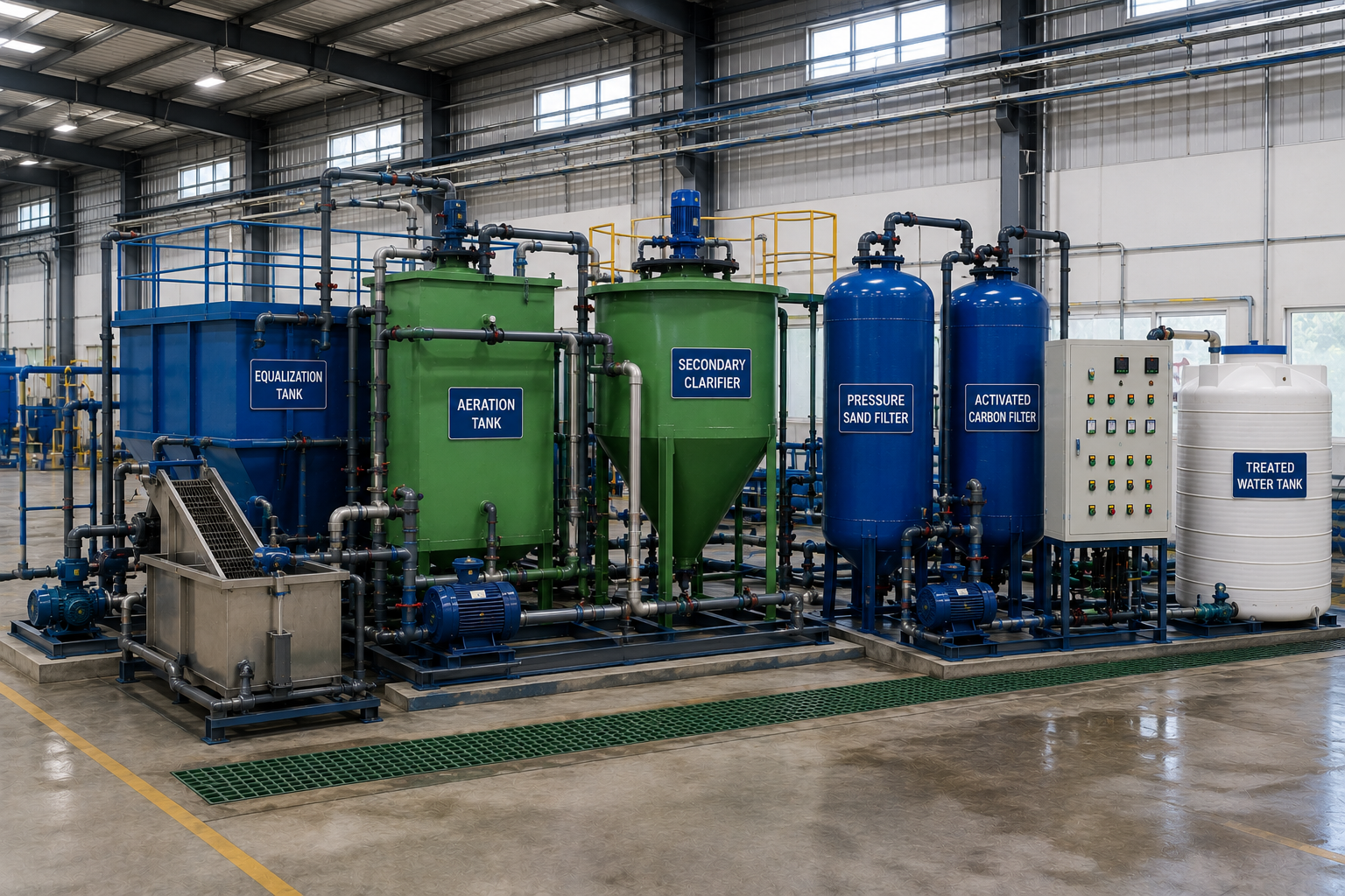 Sewage Treatment Plant Manufacturer in Delhi NCR - Commercial and Industrial STP by Gokul Water Technologies