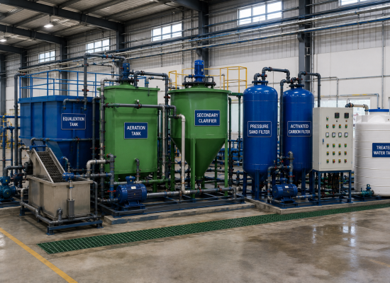Sewage Treatment Plant Manufacturer in Delhi NCR - Commercial and Industrial STP by Gokul Water Technologies